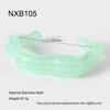 European and American translucent fresh green irregular graded resin open-end bracelet, jewelry, high-end INS bracelet for women