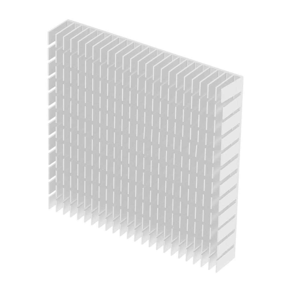 Алюминиевый радиатор охладитель модуль радиатора тепла плата процессора печатная плата высокой мощности охлаждения