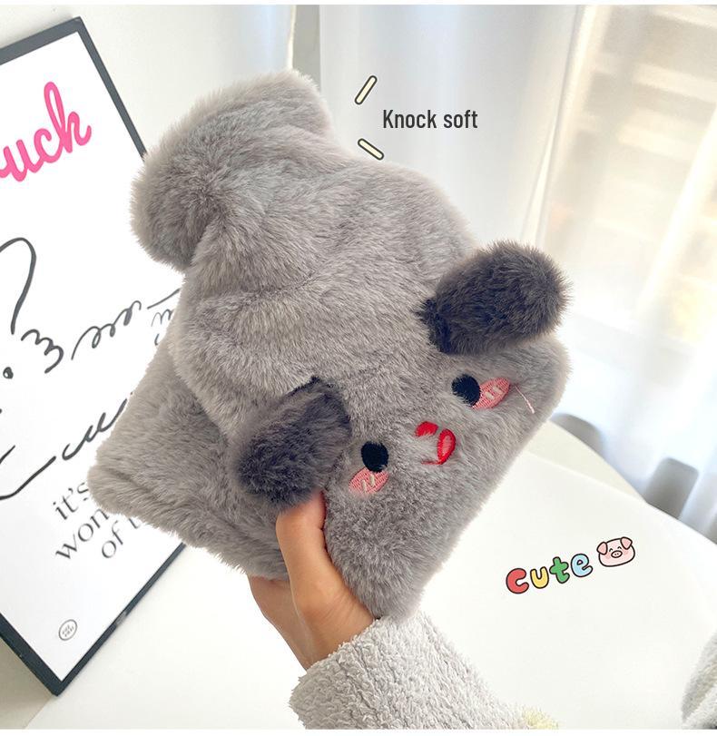 Мультяшная длинная грелка с утолщенным ПВХ-покрытием для зимнего постельного белья