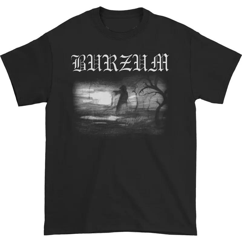 2026 Summer Norwegian Black Metal Band Burzum Rock Dark Punk Black Shortsleeved Printed Tshirt Suitable For Both Unisex And Wounisex