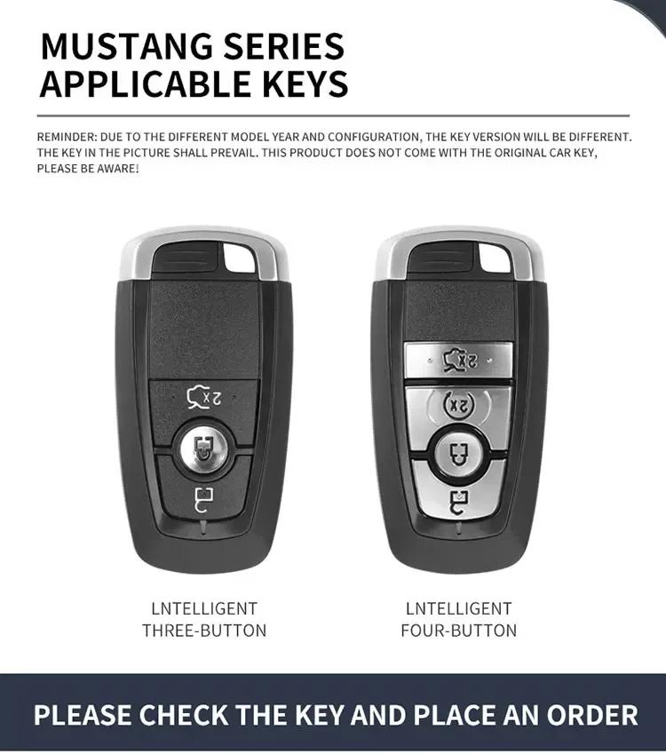 Чехол для дистанционного ключа из цинкового сплава для Ford Ranger Wildtrak, защита для дистанционного управления Ford Ranger Wildtrak, аксессуары для ключей