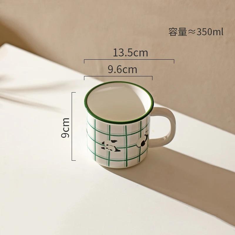 Китайский стиль мультфильм керамические тарелки легкие роскошные домашние вкусные блюда рыбная тарелка роскошный ресторан фруктовый салат тарелка