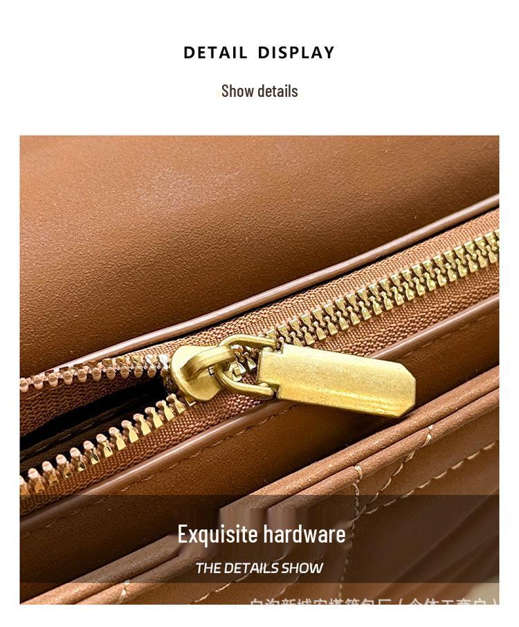 Женская сумка-цепочка в стиле колор-блок Осень/Зима 2025 - Универсальная и стильная сумка через плечо/кроссбоди