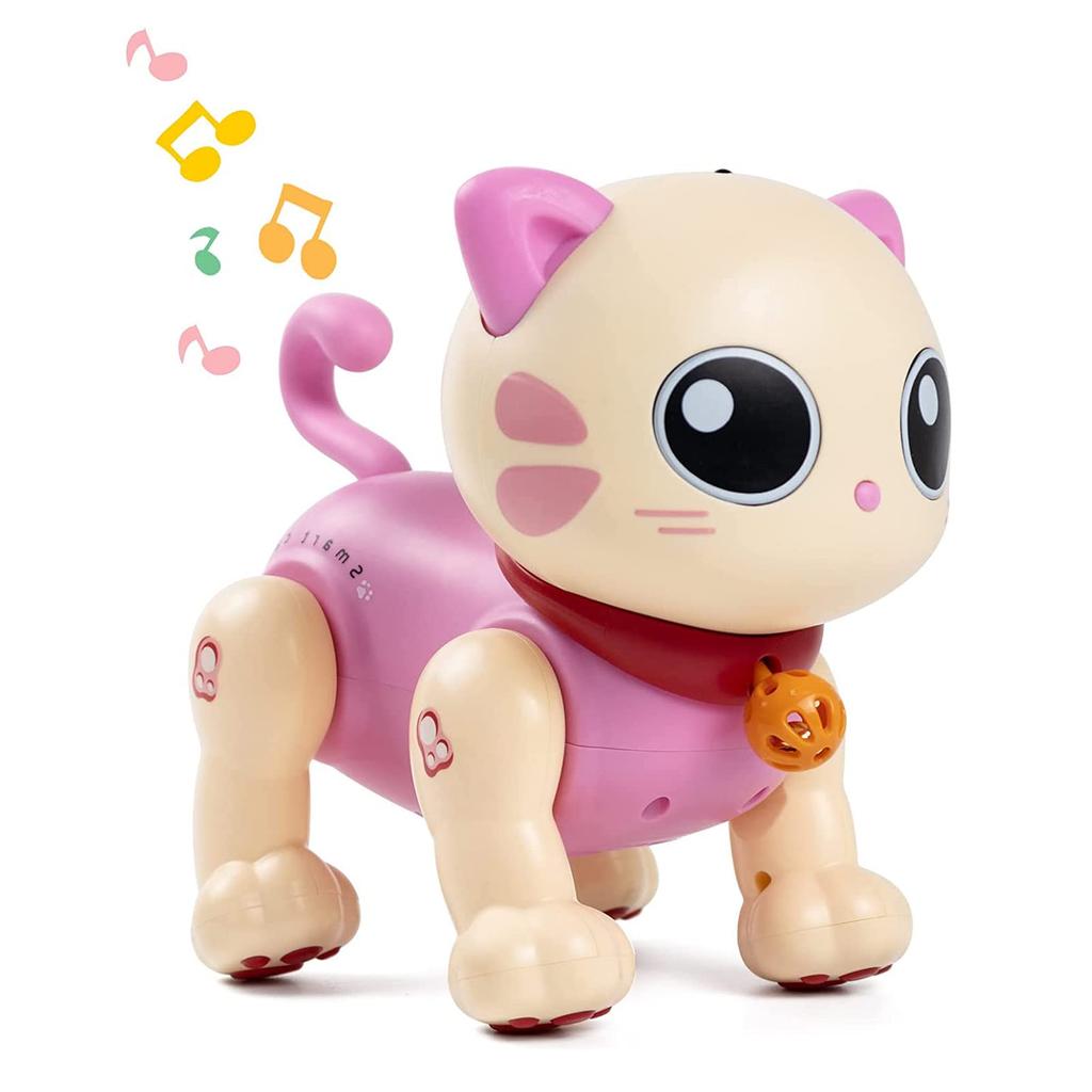ATAMIRA Robot Cat Toy for Elementary School Students, Music, Dancing, Controller Operated, Kids, Birthday Gift, Christmas Gift