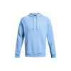 Under Armour UA Rival Logo Printed Fleece Pullover Hoodie Men Hoodies Deep-Sky-Blue 1379757-475