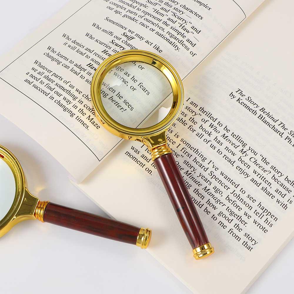Useful 10X Jewelry Science Tool Handheld Loupe Reading Newspaper Magnifier Loupe Magnifying Glass