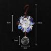 Горный Хрусталь Цветок Подвеска Обзор Автомобиля Зеркало Висит Орнамент Авто Декор Интерьера