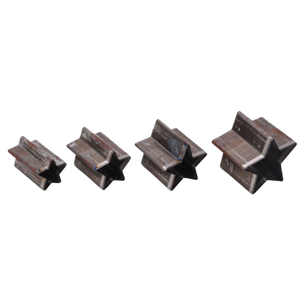 4 PCS with Storage Box Star Shape Leather Cutting Dies Set for DIY Handicrafts, Leather Bags, Belts