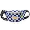 Stylish Ins Korean Childrens Crossbody Bag Checkerboard Pattern Lightweight Accessory