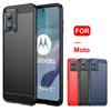 Чехол из углеродного волокна для Motorola Moto G13 G23 G53 G73 E13 E32 E22 E22i G 5G Edge 40 20 Pro 30 Lite Neo X30 X40 S30 Pro задняя крышка