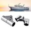Stainless Steel Rotating Joint Coupling Connector Fitting Adapter for Boat Marine Tubing Canopies Yacht Tubing Fittings