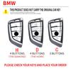 Hot 2025 For BMW X1 X3 X5 X6 X7 1 3 5 6 7 Series G20 G30 G11 F15 F16 G01 G02 F48 Auto keychain Alloy Car Remote Key Case Cover S