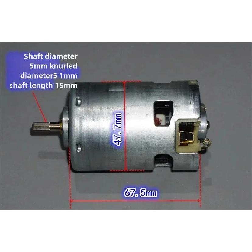 MABUCHI RT-8B7WA-7022 CW0 48ММ RS-887 Двигатель DC 18В 24В 36В Высокоскоростной Мощный Большой Крутящий Момент Электрическая Дрель Пила Садовый Инструмент Двигатель