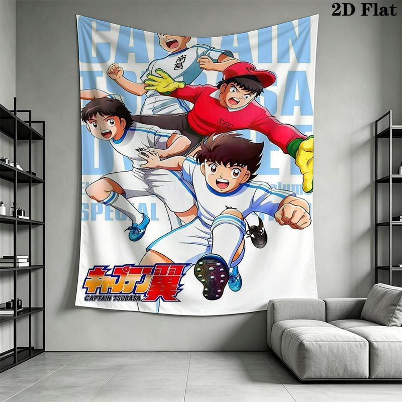 Captain Tsubasa New Adventure Bedding 1 Duvet Cover 2 Pillowcase Without Core Duvet Cover And Pillowcase Soft And Comfortable Bedding Set