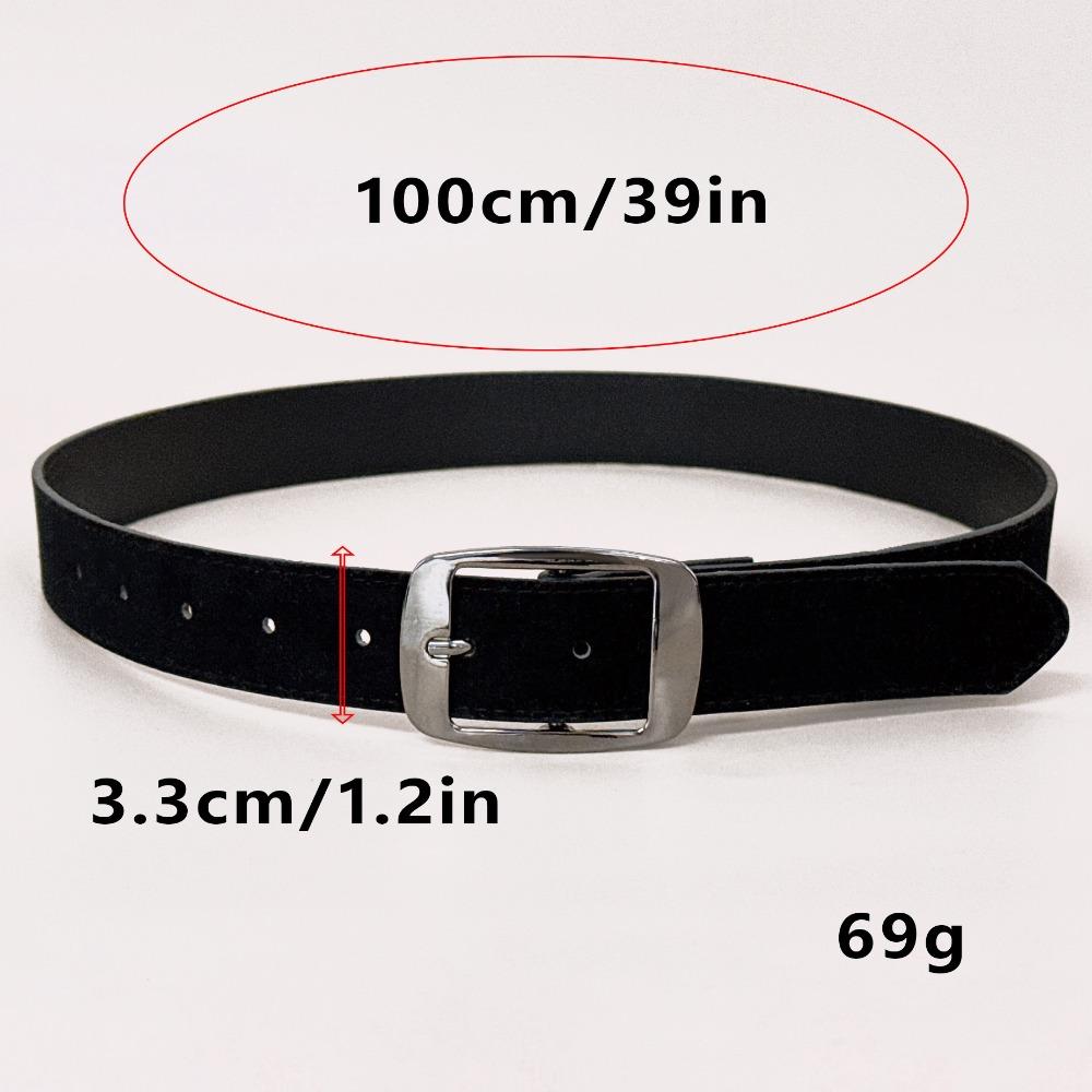 Faux Leather Suede Belt Pin Buckle Wide Waistband Vintage Women Waist Belt Coat Skirt Decoration