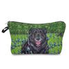 Женская косметичка с принтом собаки, органайзер для туалетных принадлежностей, дорожный кейс для хранения 6773