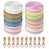 No.5 Nylon Zipper Tape 4.5m Zipper 10 Zipper Puller Contrast Color Bag Zipper Set Repair DIY Slider Closure Zip