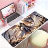 Cool Beautiful Art MMecha Angel Mouse Pad Large Thick Desk Pad Stitched Edges Gaming Mouse Mat For Pc