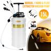 15L Pneumatic Manual Vacuum Fluid Extractor Brake Oil Changer Pump Engine Gear Oil Transmission Fluid Brake Fluid Coolan