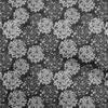 Cotton Flex Gray Fabric Dotted Floral Craft Projects Decor Fabric Printed By The Yard 40 Inch