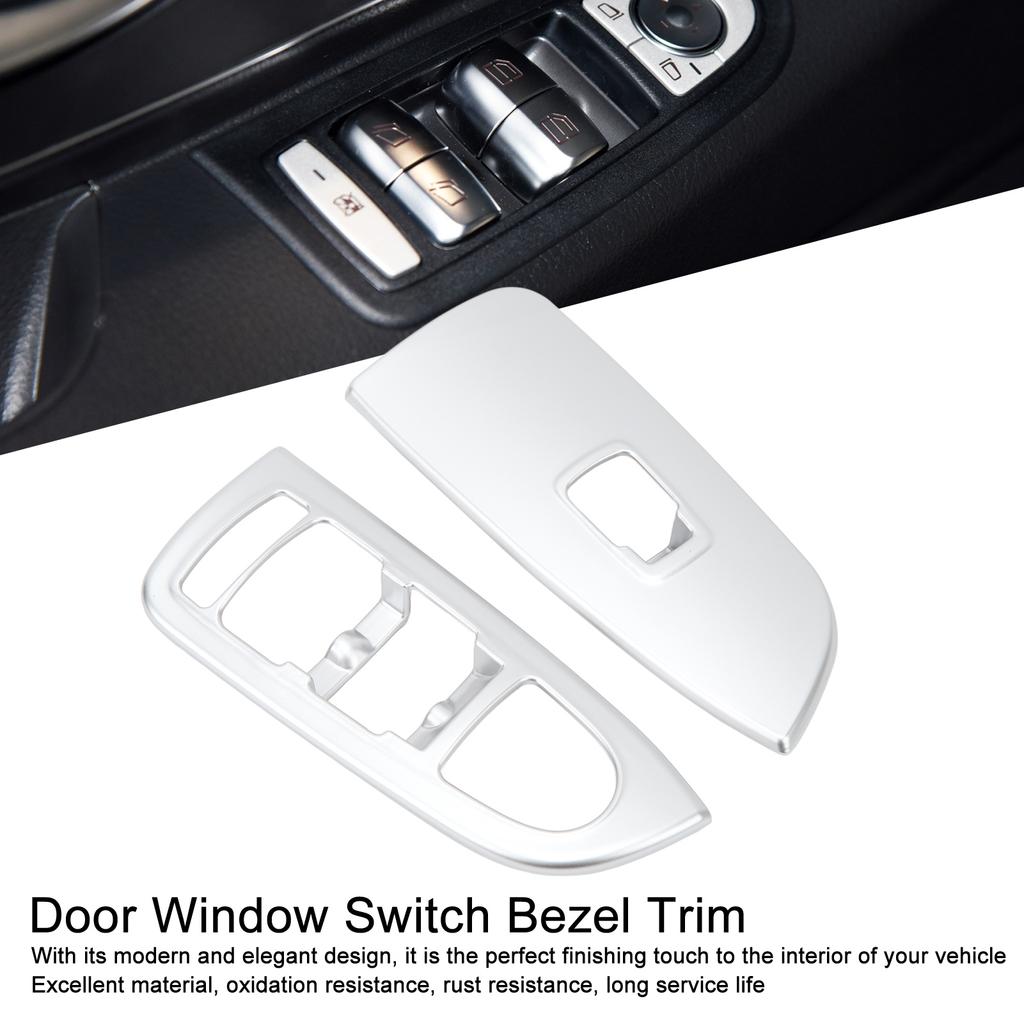 4 шт., переключатель дверного окна, ободок с матовым покрытием, защитный переключатель дверного окна, панель управления, накладка для Mercedes-Benz Vito W447