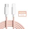Fast Charging 20W PD USB C Cable for iPhone 14 13 12 Pro Max USB C Cable for iPhone 12 Mini Pro Max Data USB Type C Cable 1/2M