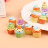 1Pc Miniature Cup Cake Model Simulation Food Kitchen Toy Cakes Toy