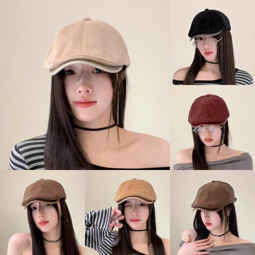 Retro Painter Hat With Sunshade And Breathability For Autumn And Spring