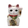 Lucky Cat Money Box Seto Ware Made In Japan (Left Hand)