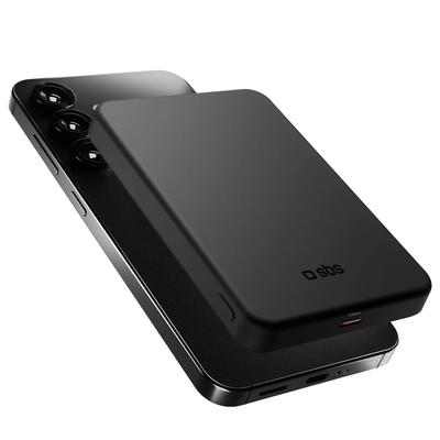 Беспроводной Powerbank Mag Power Qi2 5000 мАч MagSafe USB-C PD 20 Вт - черный