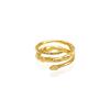 POPPI The classical snake ring