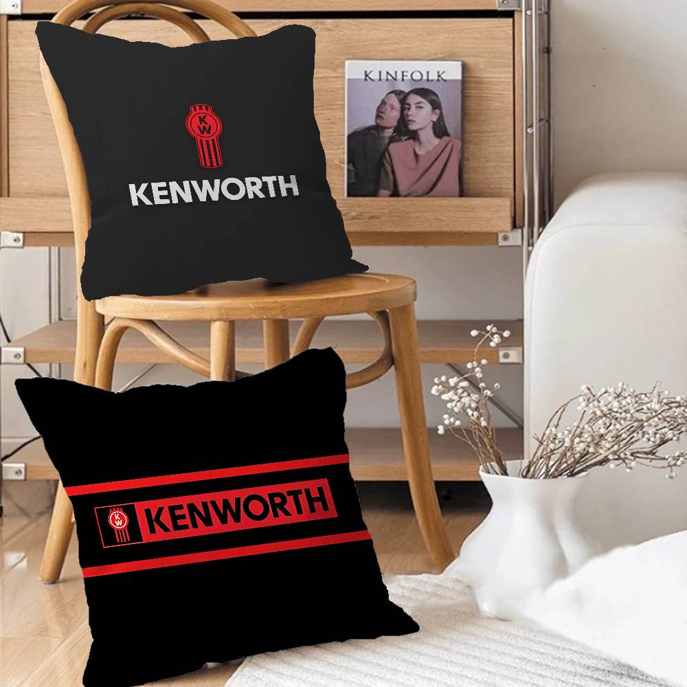 K-Kenworth Pillow Gift Home Office Decoration Bedroom Sofa Car Cushion Cover Case 45X45
