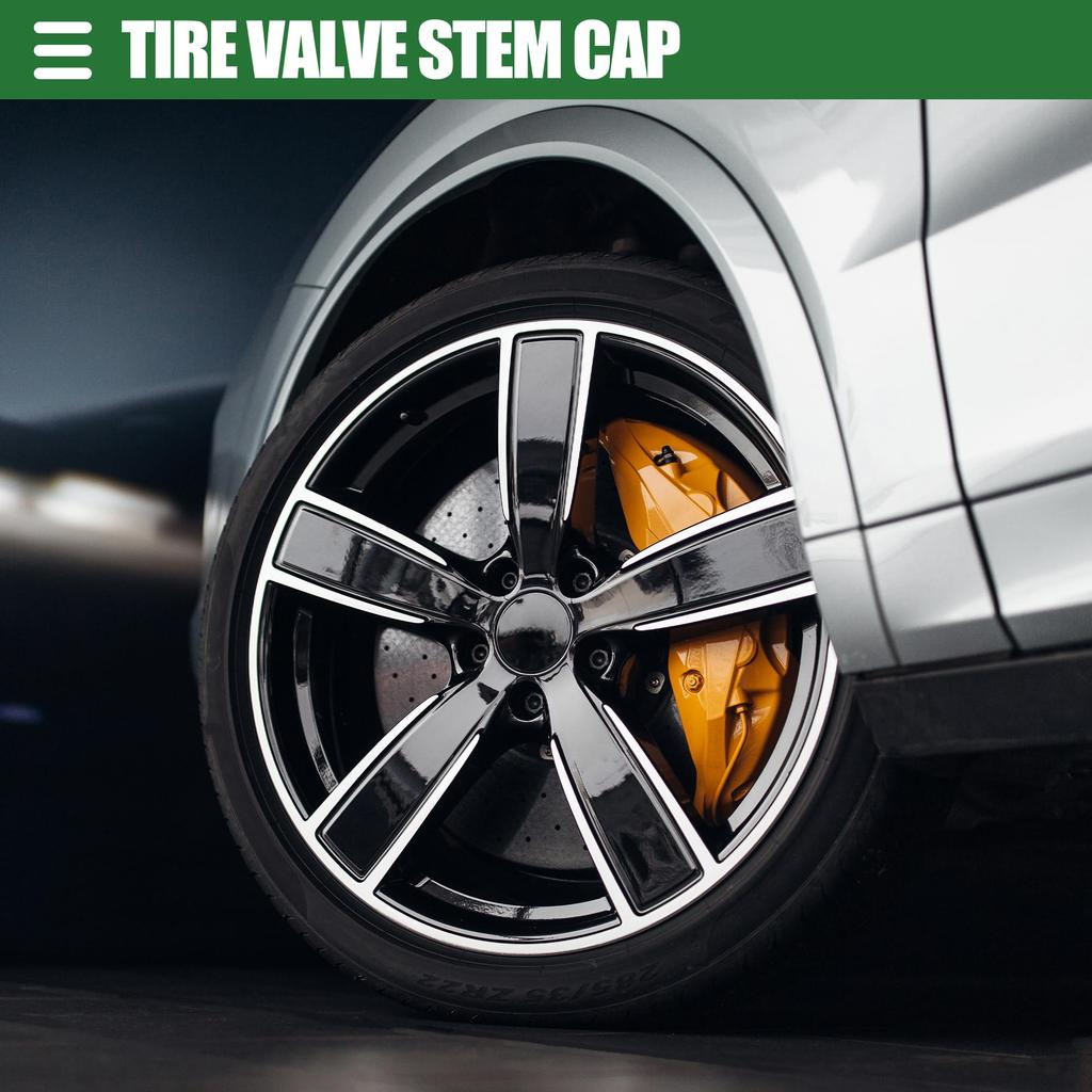 ACROPIX 5Pcs Universal Tire Valve Stem Caps Valve Stem Covers for Car SUV Motorcycle