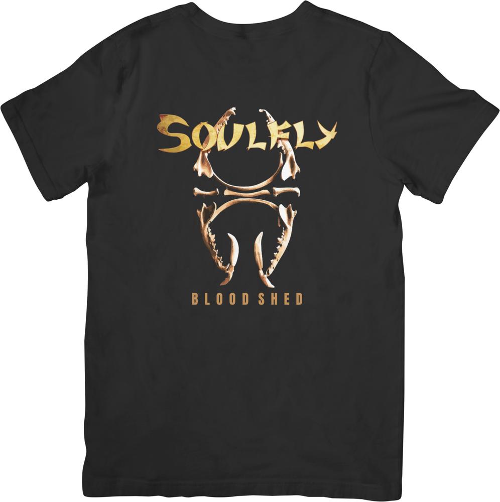 Soulfly music Vintage Retro Fit for Unisex women Quality Cotton TShirts