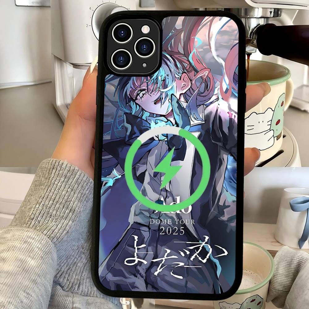 Ado Kyogen X Uta Anmie For Magsafe Magnetic Phone Case For IPhone 17 16 Pro Max 15 Plus 14 13 12 11 Cover