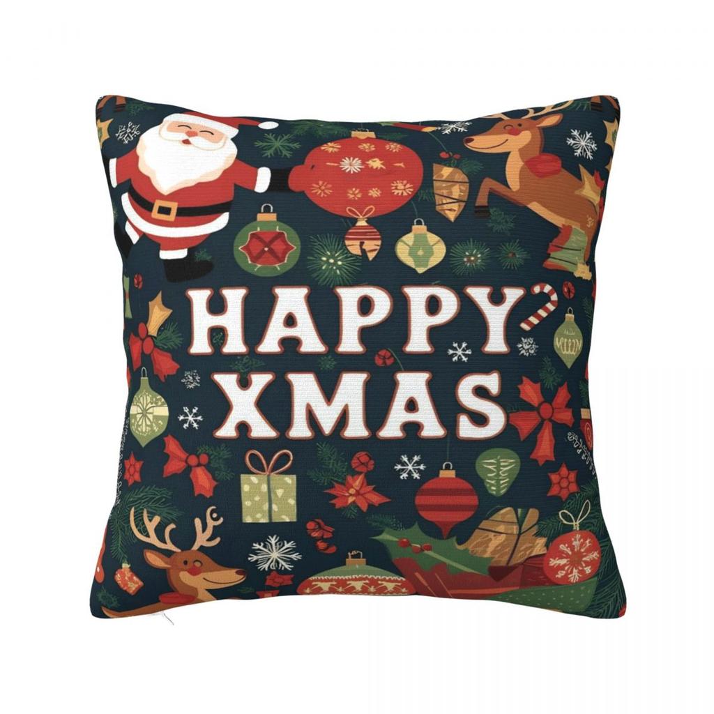 Pillow Cover Christmas Graphic Cushion Cover Morden Pillow Case For Sofa Bedroom Home Decor Pillowcases