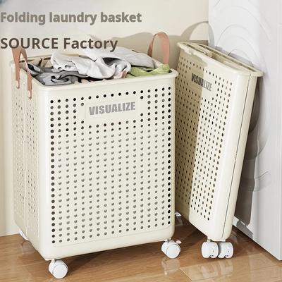 Складная корзина для грязного белья, переносная многофункциональная корзина для хранения, бытовая корзина для грязного белья, большая вместимость для ванной комнаты M