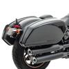 Жесткие кофры - Craftride HB14 - Совместимы с Harley Davidson Low Rider 2018-2025 - 25 л - Черный глянцевый
