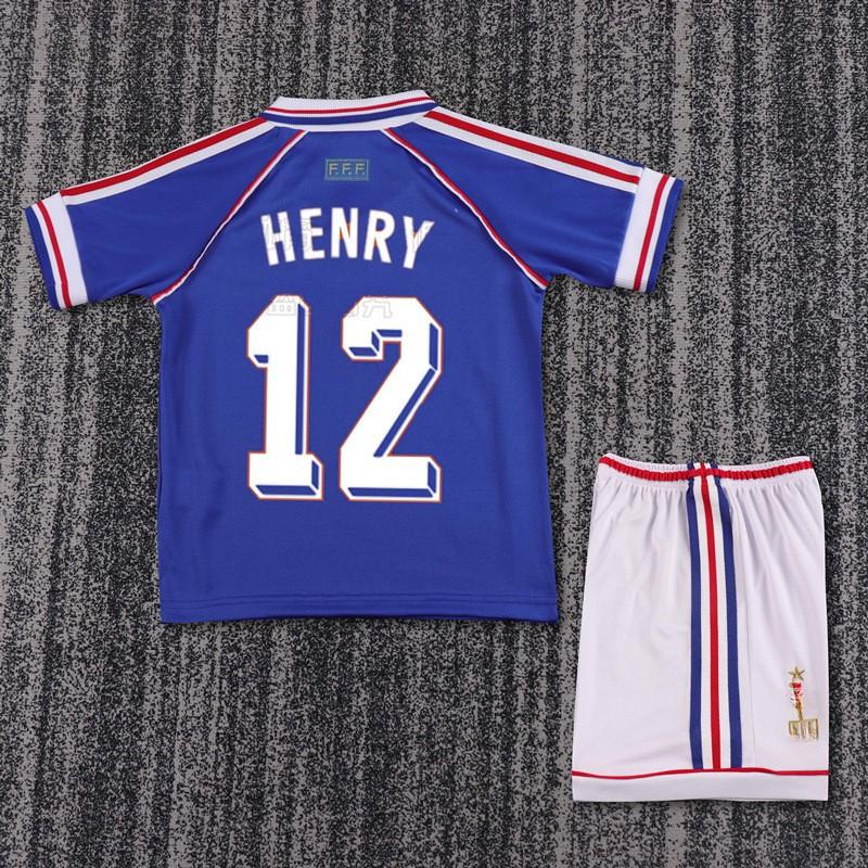 Retro National Team Kids Soccer Jerseys Classic Replica Training Shirts Cycling Sports