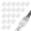 20PCS/Lot LED Strips Connectors Tool Installation with Heat Resistant