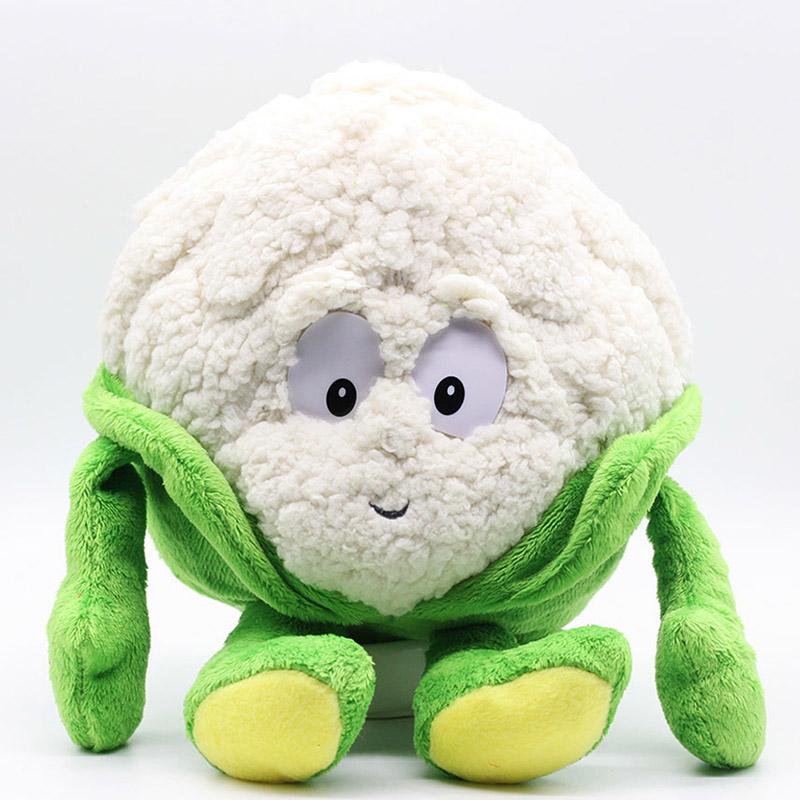 25 см плюшевая игрушка в виде фруктов и овощей, чеснока, клубники, брокколи, арбуза, тыквы, мягкая плюшевая кукла, подарок ребенку