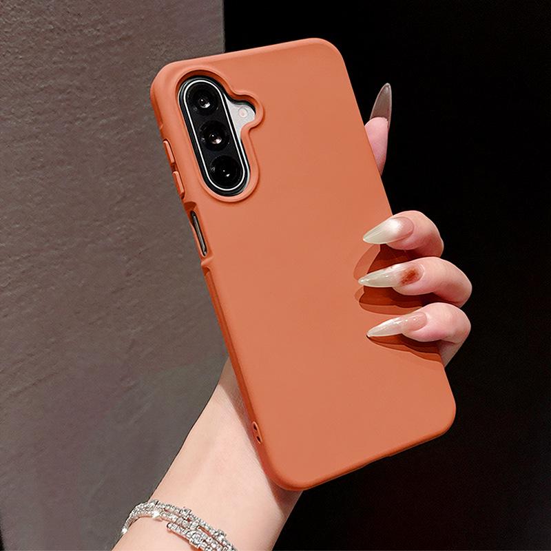 Samsung A17 Магнитное Поглощение Премиальный Силиконовый Чехол для Телефона