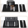 Silicone Heat Resistant Mat For Air Fryer and Microwave Oven, Hot Pad for Kitchen Countertop Protector, Silicone Air Fryer Mat