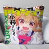 Miss Kobayashis Dragon Maid Anime Pillow Case Fashion Square Pillowcase Bedroom Sofa Room Ins Decoration Leisure