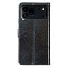 For iPhone 17 Pro Max Wallet Case Glitter Anti-Scratch Leather Stand Phone Cover with Strap