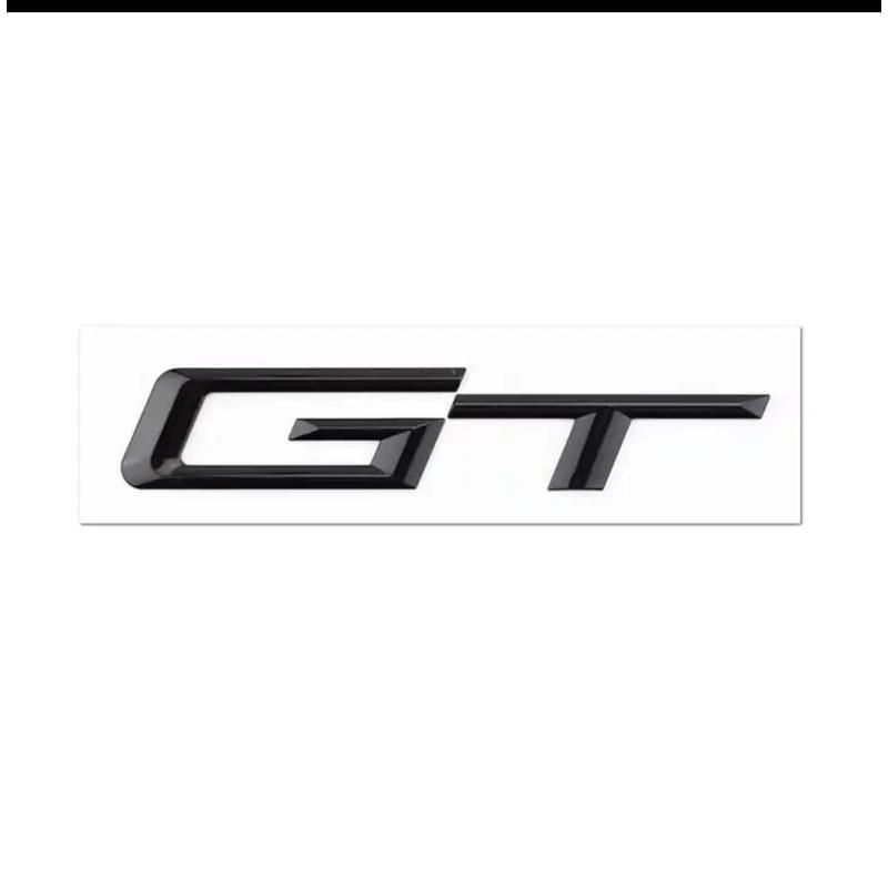 3D ABS GT Logo Letters Car Trunk Emblem Badge For BMW 5 3 Series 320d E36 320 C 400 650 530 F07 F34 G32 GT Sticker Accessories