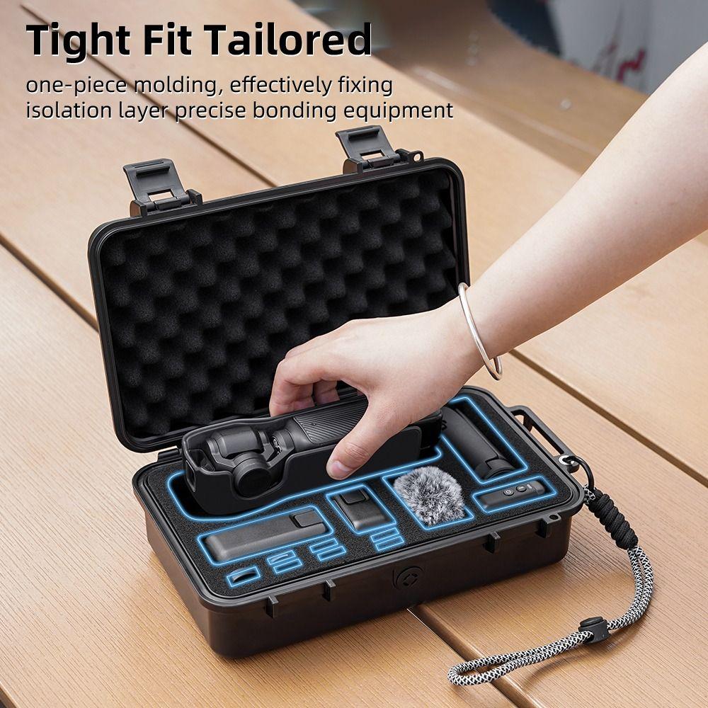 Explosion-proof Carrying Case Storage Box for DJI Osmo Pocket 3 Action Camera Accessories