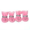 Mesh Dog Shoes For Small Dogs Cats Paw Protector Puppy Boots Reflective Breathable Chihuahua Pug Sandals Pet Supplies 4pcs/set