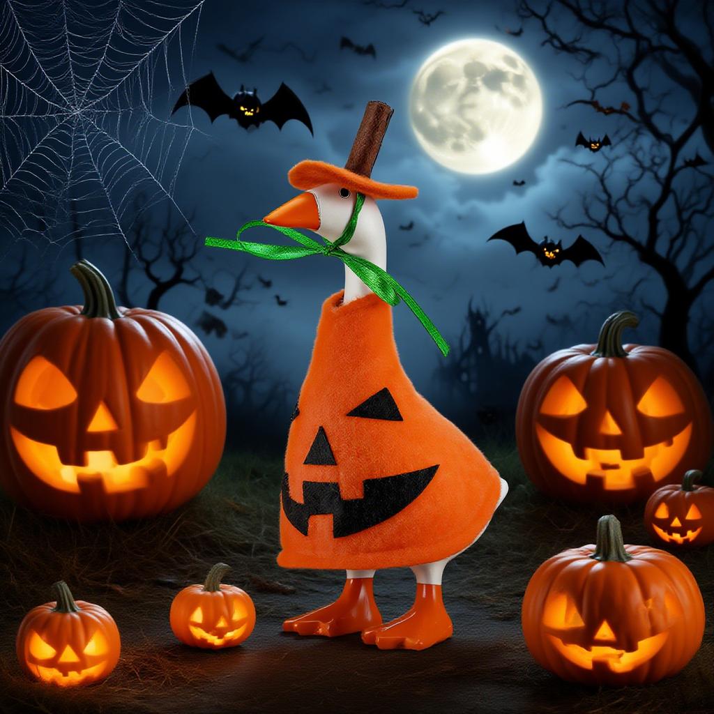 Halloween Porch Outfit Witch Clothes For High Cement Or Plastic Costume For Yard Outdoor Garden Patio Dress Up Concrete Statue Holiday Decor