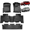 Compatible with Toyota Land Cruiser Prado 150 Series and Late 3D Floor 3D Car TPE Protective Parts (7-Passenger), Early, Mid, Models. Mats, Mats,